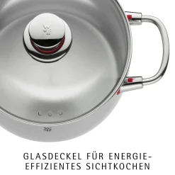 WMF Bratentöpfe|Quality One Bratentopf mit Deckel, 20 cm