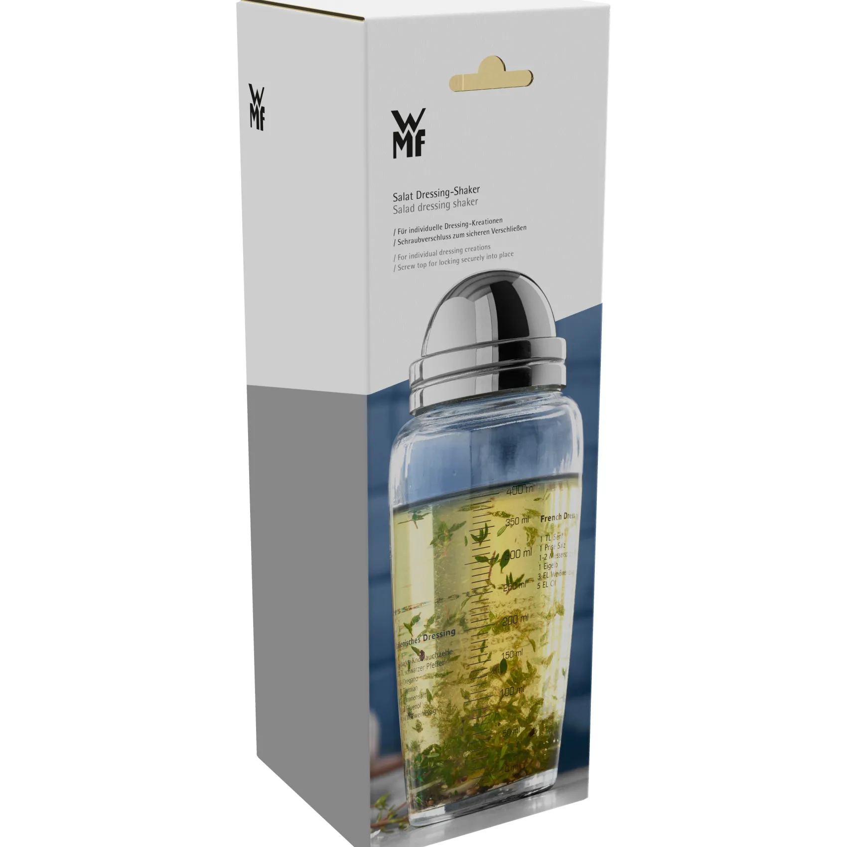 WMF Barzubehör|Küchenutensilien|Salat-Dressing-Shaker, 400 ml