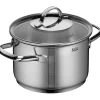 WMF Induktionstöpfe|Silit Achat Kochtopf mit Deckel, 16 cm