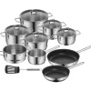 WMF Topfsets|Silit Alicante Kochgeschirr-Set, 10-teilig