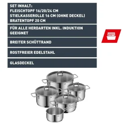 WMF Topfsets|Silit Alicante Topf-Set, 5-teilig