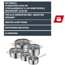WMF Topfsets|Silit Alicante Topf-Set, 5-teilig