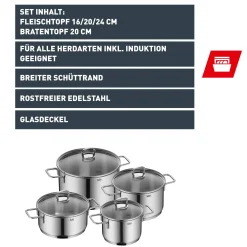 WMF Topfsets|Silit Alicante Topf-Set, 4-teilig