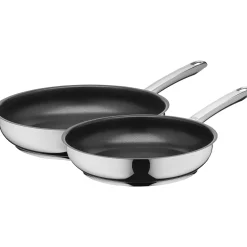 WMF Induktionspfannen|Pfannen-Sets|Silit Calabria Pfannen-Set, 24 & 28 cm