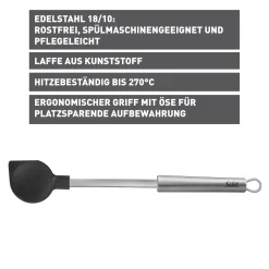 WMF Kochlöffel|Zubehör Für Pfannen|Silit Classic Line Kochlöffel, 34 cm