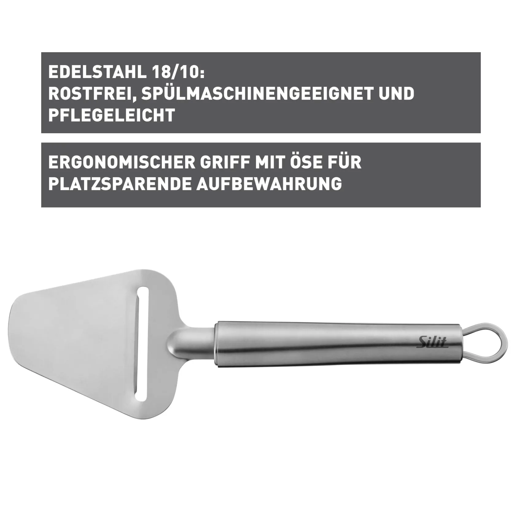 WMF Küchenutensilien|Silit Classic Line Käsehobel, 24 cm