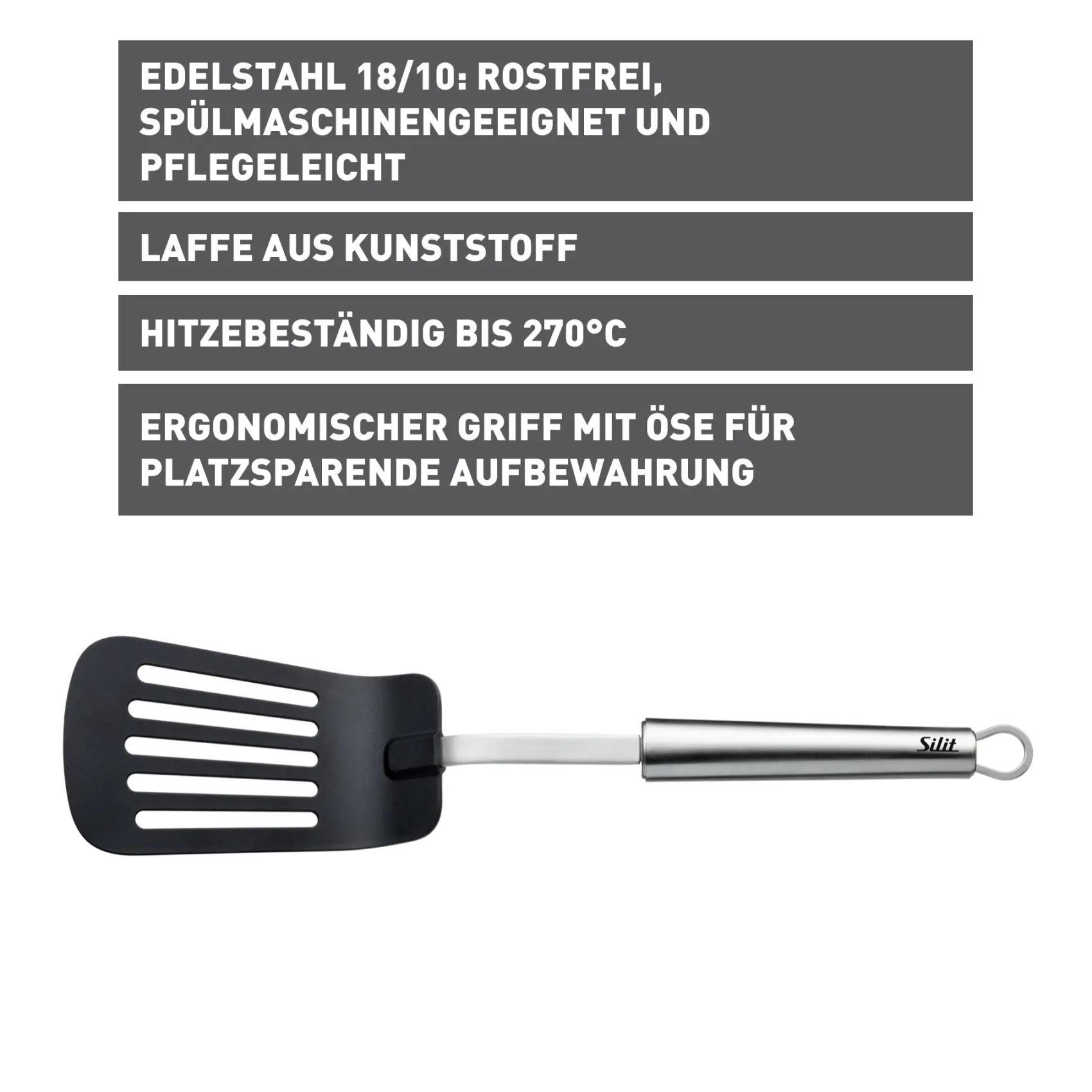 WMF Backutensilien|Küchenutensilien|Silit Classic Line Pfannenwender, 34 cm