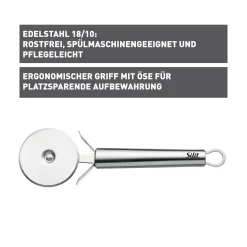 WMF Pizzaschneider|Silit Classic Line Pizzaschneider, 22 cm