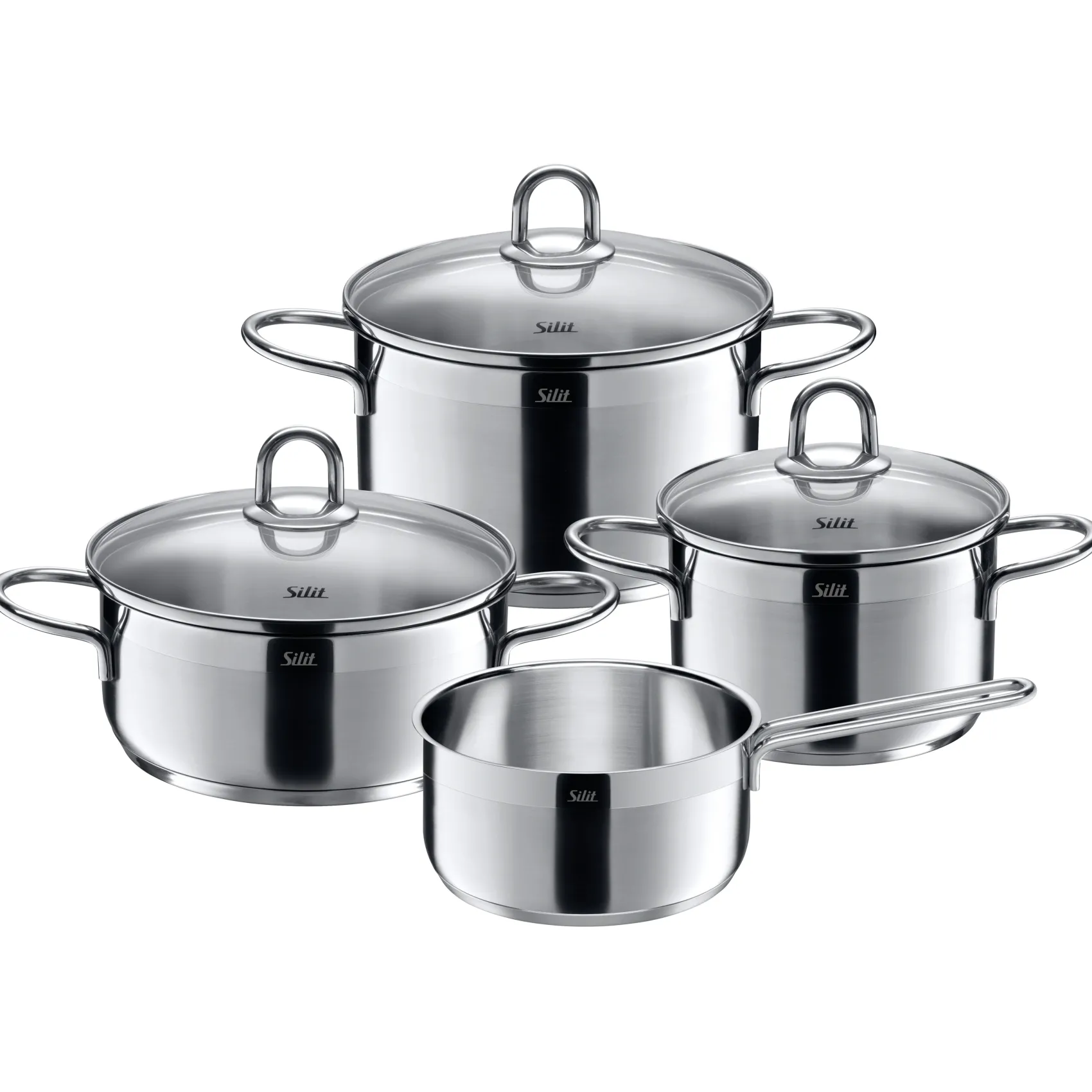 WMF Topfsets|Silit Diamant Topf-Set, 4-teilig