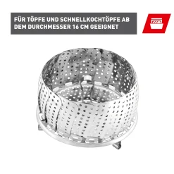 WMF Zubehör Töpfe|Silit Dämpfkorb, 14 cm
