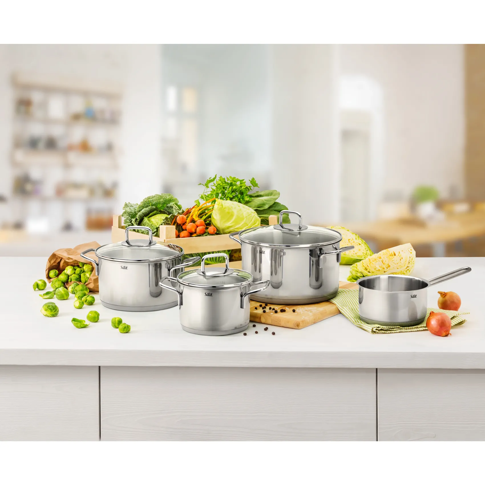 WMF Topfsets|Silit Extra Cook Kochgeschirr-Set* 4-tlg.