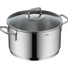 WMF Kochtöpfe|Silit Extra Cook Kochtopf 24 cm mit Glasdeckel