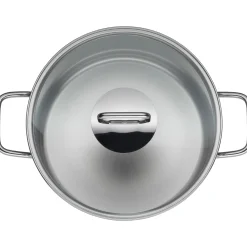 WMF Kochtöpfe|Silit Extra Cook Kochtopf 24 cm mit Glasdeckel