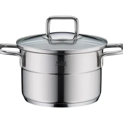 WMF Kochtöpfe|Silit Extra Cook Mini-Kochtopf 14 cm mit Glasdeckel