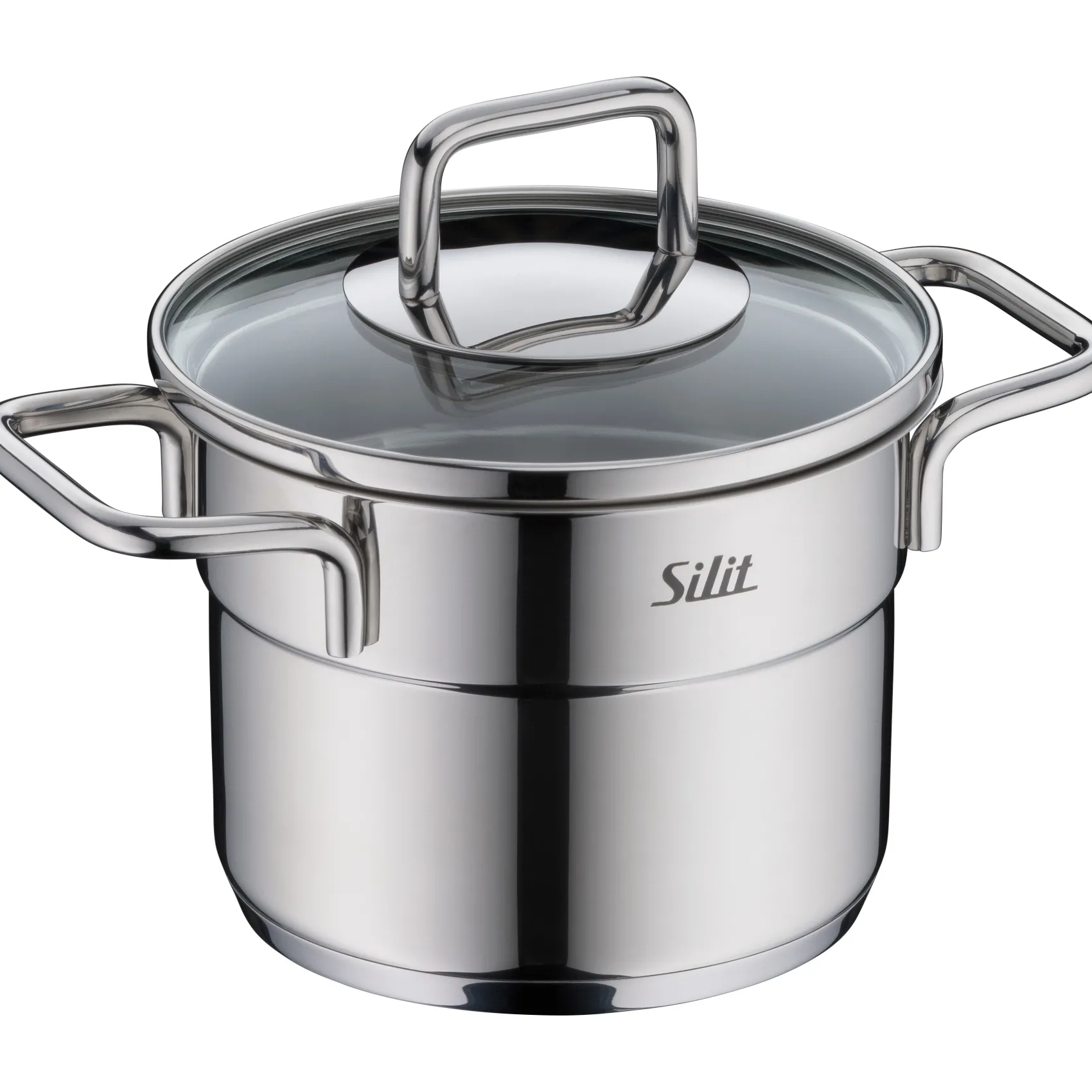 WMF Kochtöpfe|Silit Extra Cook Mini-Kochtopf 12 cm mit Glasdeckel