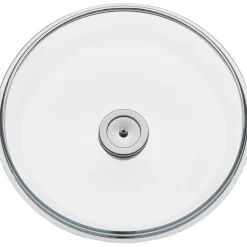WMF Pfannendeckel|Silit Glasdeckel mit Edelstahlgriff, 28 cm