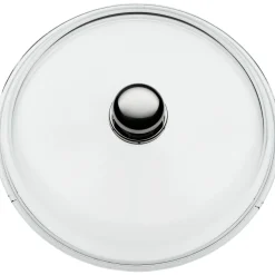 WMF Pfannendeckel|Silit Glasdeckel mit Edelstahlgriff, 28 cm