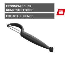 WMF Küchenutensilien|Weitere Küchenmesser|Silit Pelaro Tomaten- und Gemüseschäler, schwarz