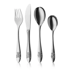WMF Kinderbestecke|Besteck-Sets|Silit Pezzy Kids Kinderbesteck-Set, 4-teilig