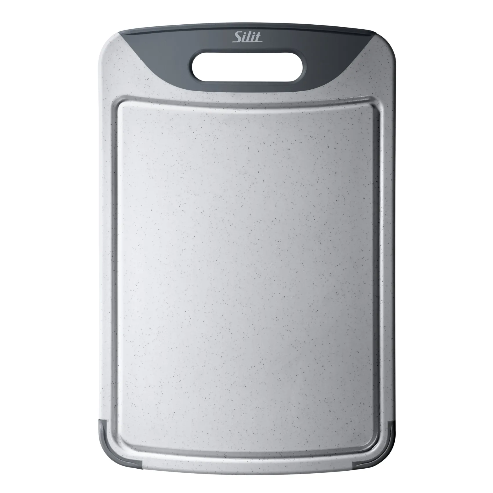 WMF Schneidebretter|Silit Schneidebrett, Grau, 38 x 25 cm
