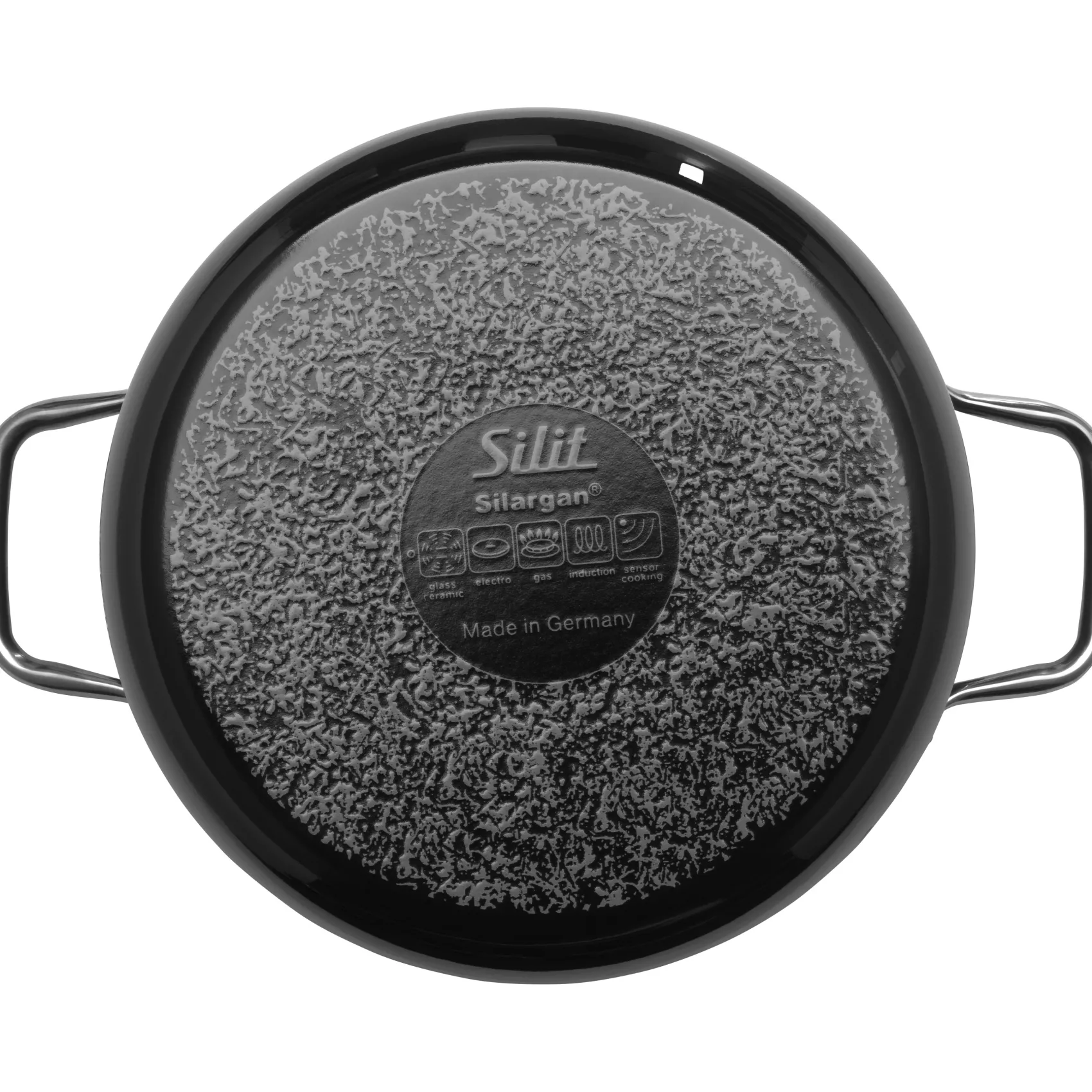 WMF Topfsets|Silit Silargan® Elegance Topf-Set, 4-teilig, Black