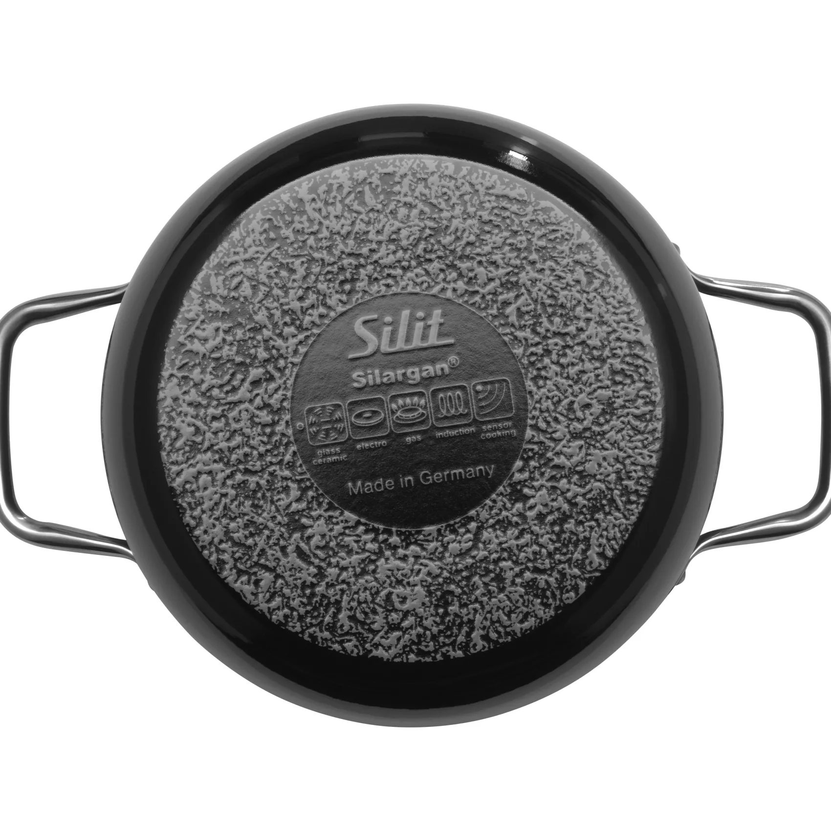WMF Topfsets|Silit Silargan® Elegance Topf-Set, 4-teilig, Black
