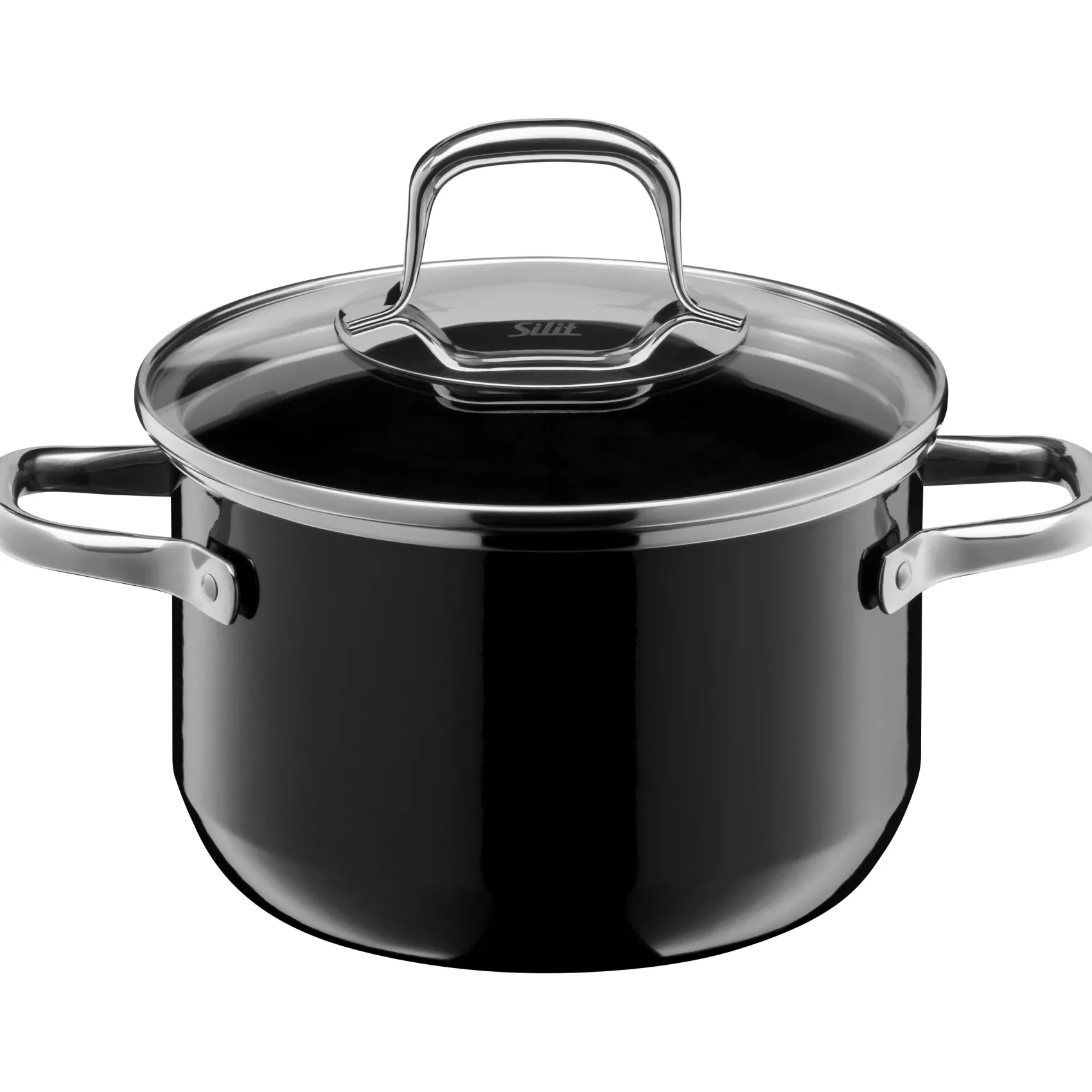 WMF Topfsets|Silit Silargan® Elegance Topf-Set, 4-teilig, Black