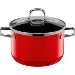 WMF Topfsets|Silit Silargan® Elegance Topf-Set, 4-teilig, Red