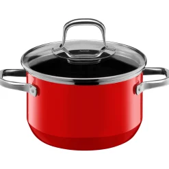 WMF Topfsets|Silit Silargan® Elegance Topf-Set, 4-teilig, Red