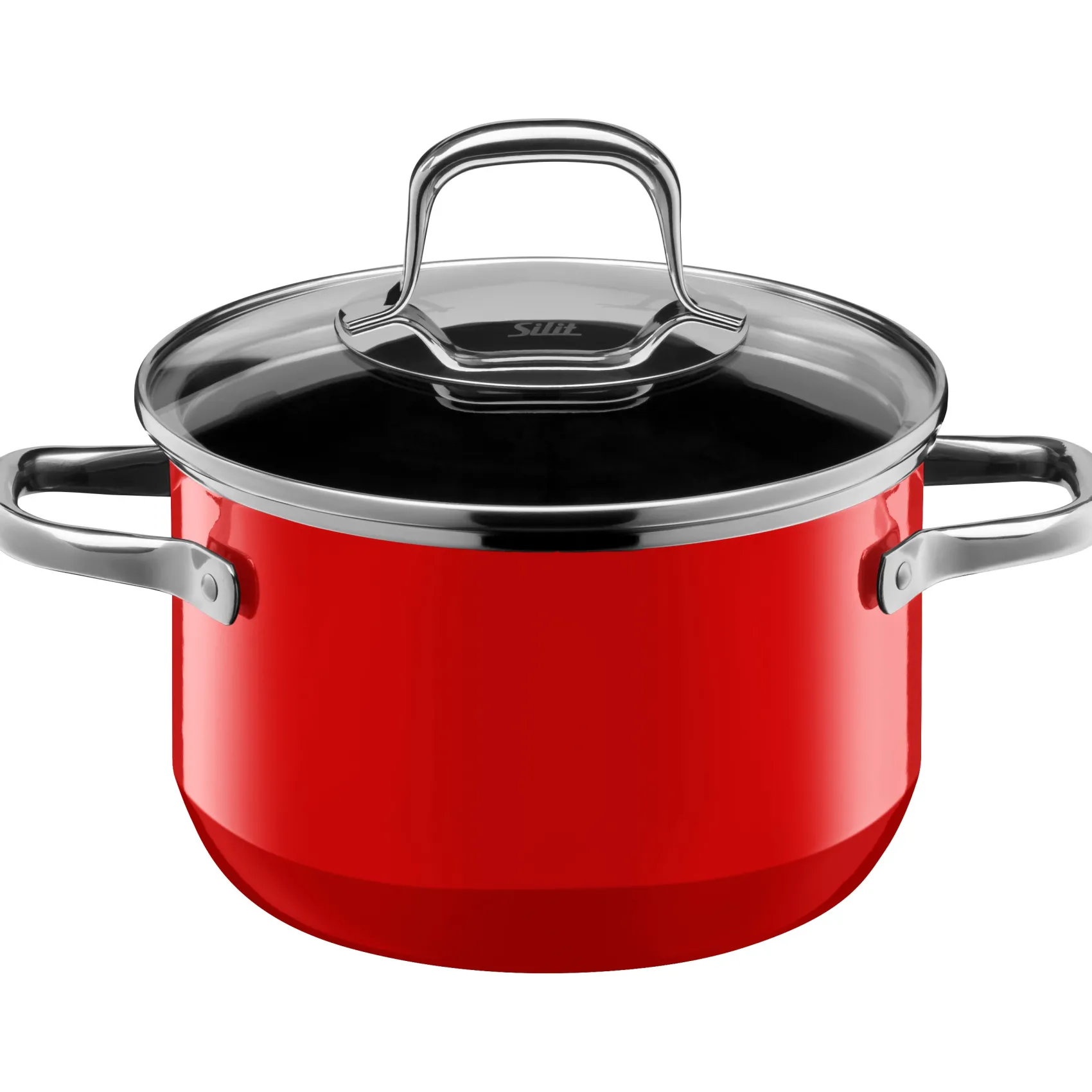 WMF Topfsets|Silit Silargan® Elegance Topf-Set, 4-teilig, Red