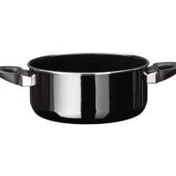 WMF Bratentöpfe|Silit Silargan® Modesto Bratentopf mit Deckel, 24 cm, Black