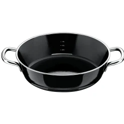 WMF Schmorpfannen|Induktionspfannen|Silit Silargan® Professional Schmorpfanne, 24 cm, Black