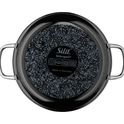 WMF Schmorpfannen|Induktionspfannen|Silit Silargan® Professional Schmorpfanne, 24 cm, Black