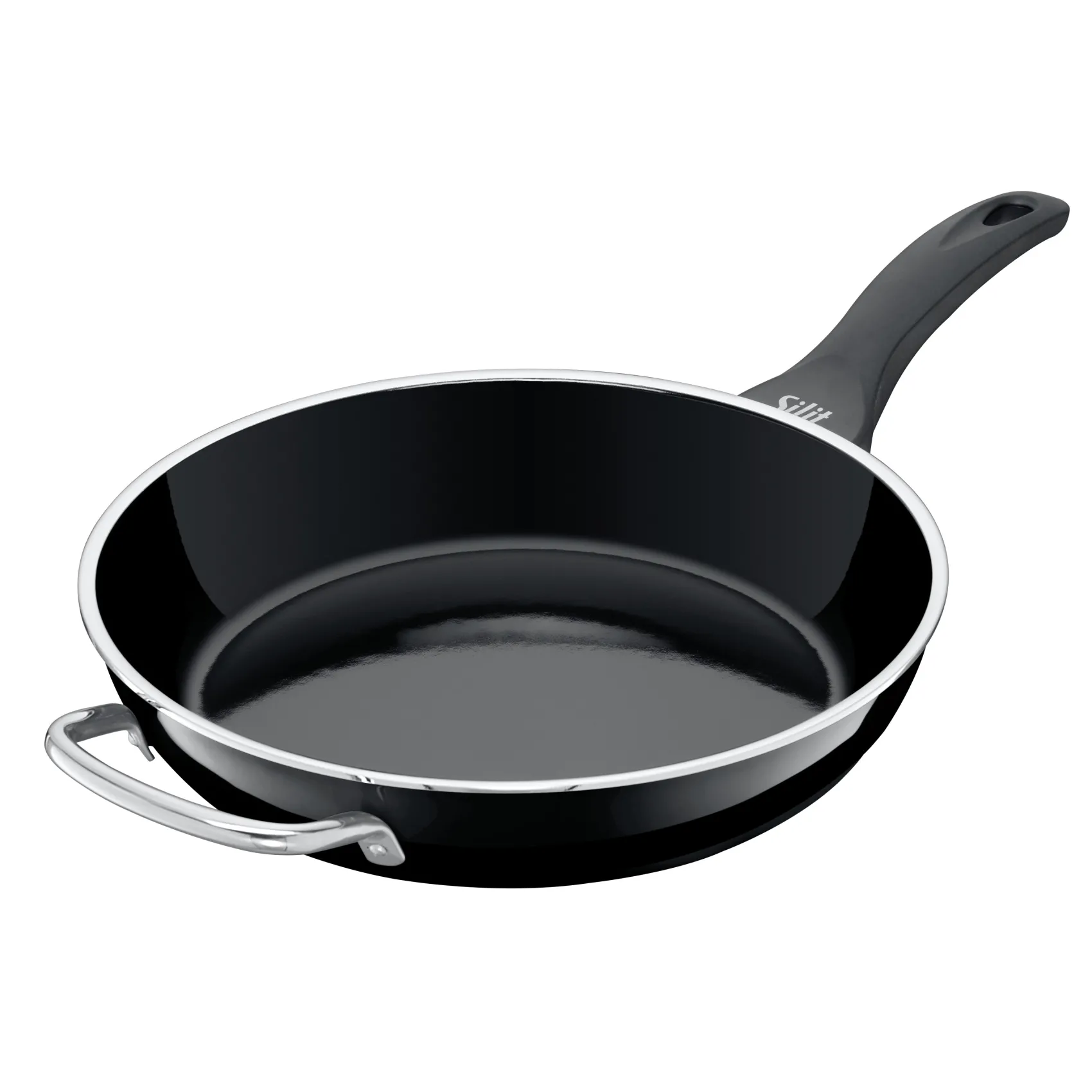 WMF Induktionspfannen|Silit Silargan® Professional Stielpfanne hoch, 28 cm, Black