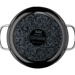 WMF Schmorpfannen|Induktionspfannen|Silit Silargan® Professional Schmorpfanne, 28 cm, Black