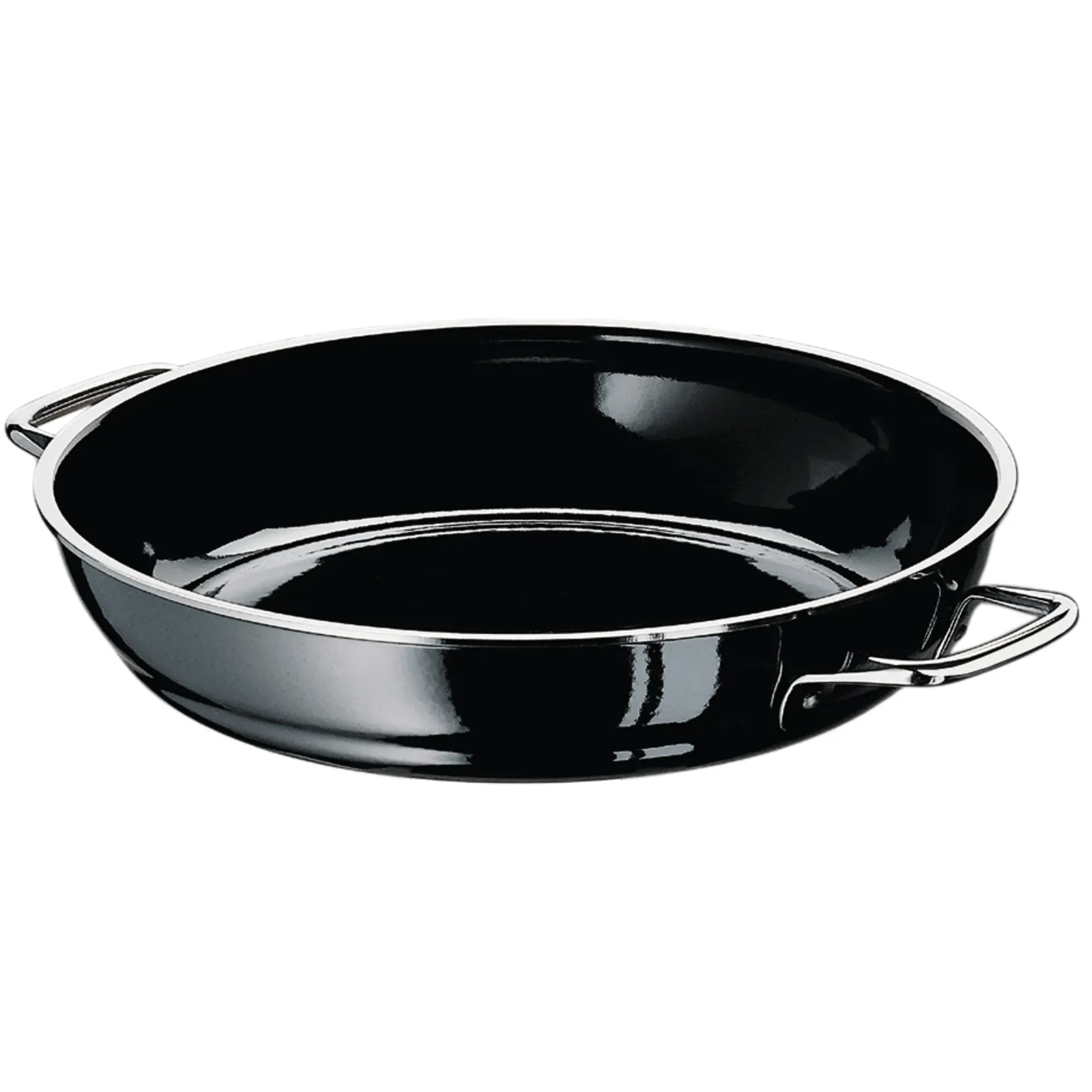WMF Servierpfannen|Induktionspfannen|Silit Silargan® Professional Servierpfanne, 24 cm, Black