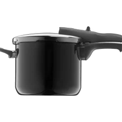 WMF Schnellkochtöpfe|Induktionstöpfe|Silit Silargan® Sicomatic t-Plus Schnellkochtopf 22 cm, 6,5 l, Black