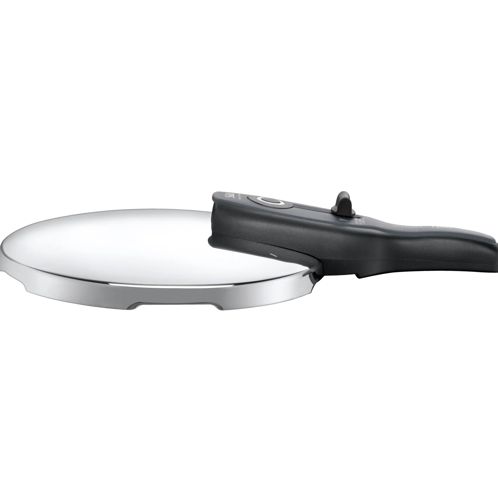 WMF Schnellkochtöpfe|Induktionstöpfe|Silit Silargan® Sicomatic t-Plus Schnellkochtopf-Set, 22 cm, 4,5 l und 3,0 l, Black