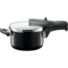 WMF Schnellkochtöpfe|Induktionstöpfe|Silit Silargan® Sicomatic t-Plus Schnellkochtopf 2,5 l, Black