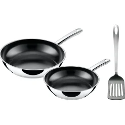 WMF Küchenutensilien|Induktionspfannen|Silit Talis Pfannen-Set mit Pfannenwender, 20 & 24 cm