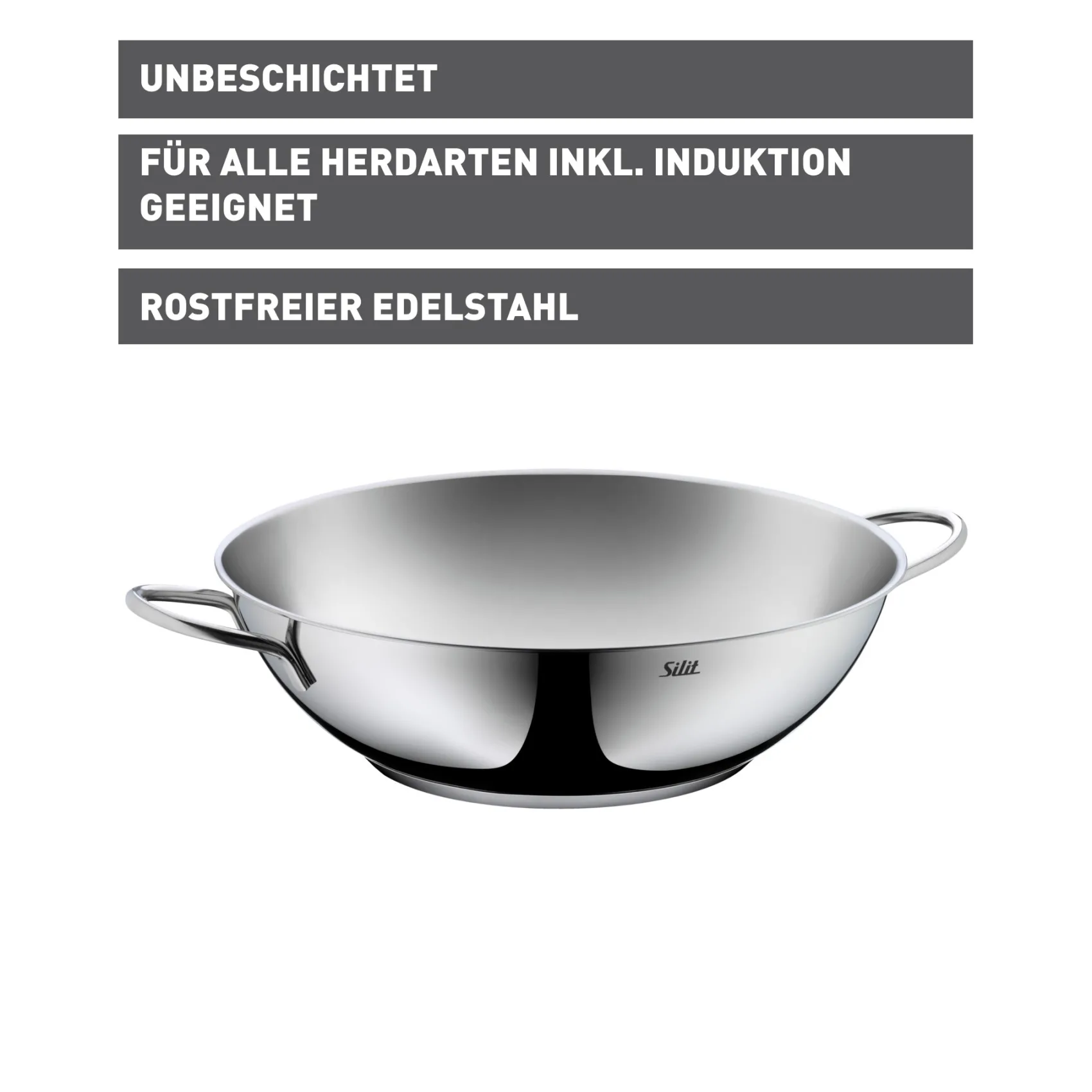 WMF Woks|Silit Tisch & Party Wok, 32 cm