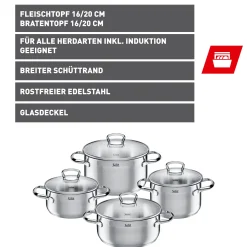 WMF Topfsets|Silit Toskana Topf-Set, 4-teilig