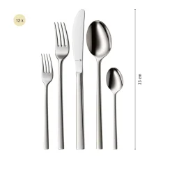WMF Besteck-Sets|Sonic Besteck-Set, 66-teilig, Cromargan protect®