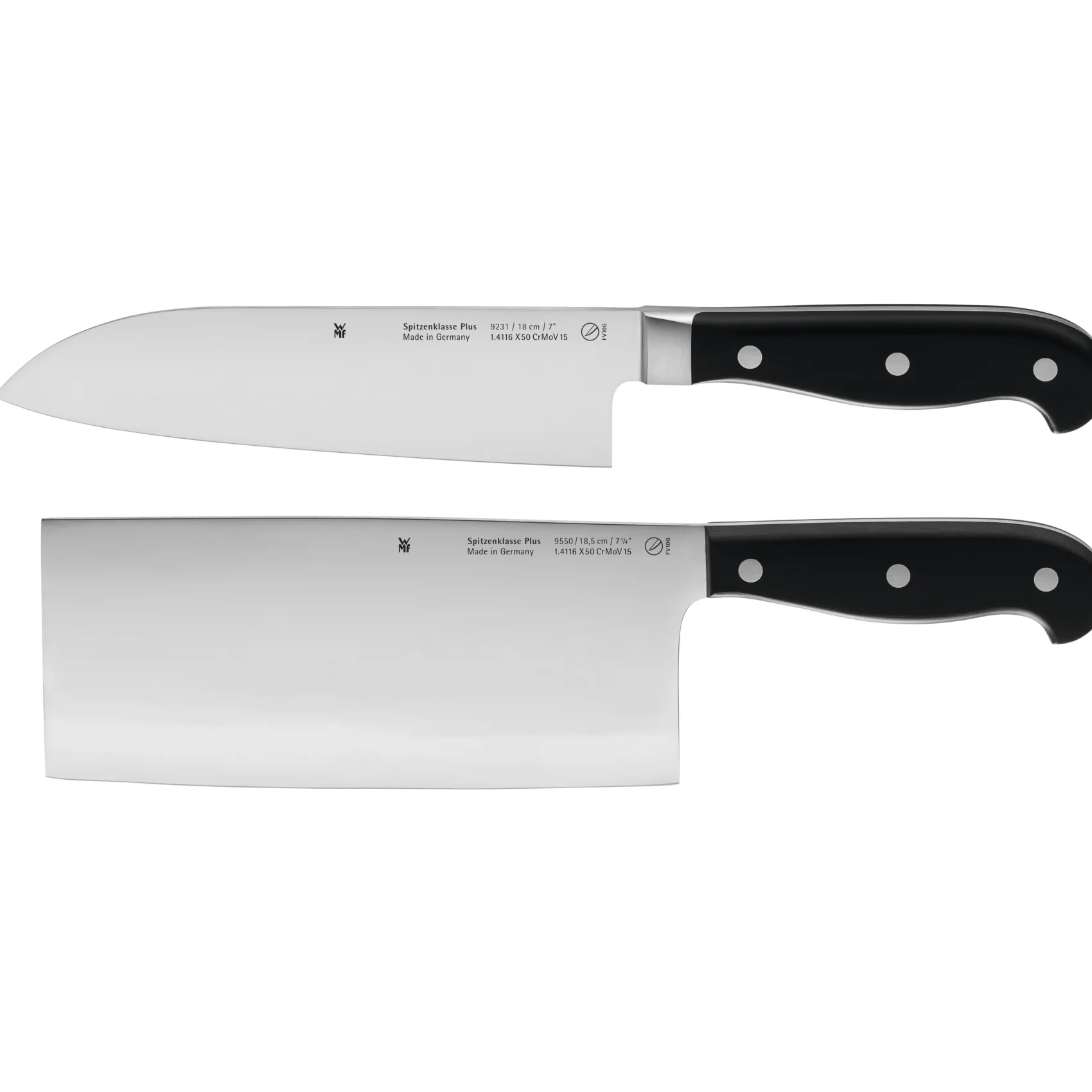 WMF Messersets|Spitzenklasse Plus Messer-Vorteils-Set* für die asiatische Küche, 2-teilig