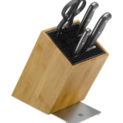 WMF Messerblöcke|Messersets|Spitzenklasse Plus Messer-Vorteils-Set* mit FlexTec Messerblock, 5-teilig