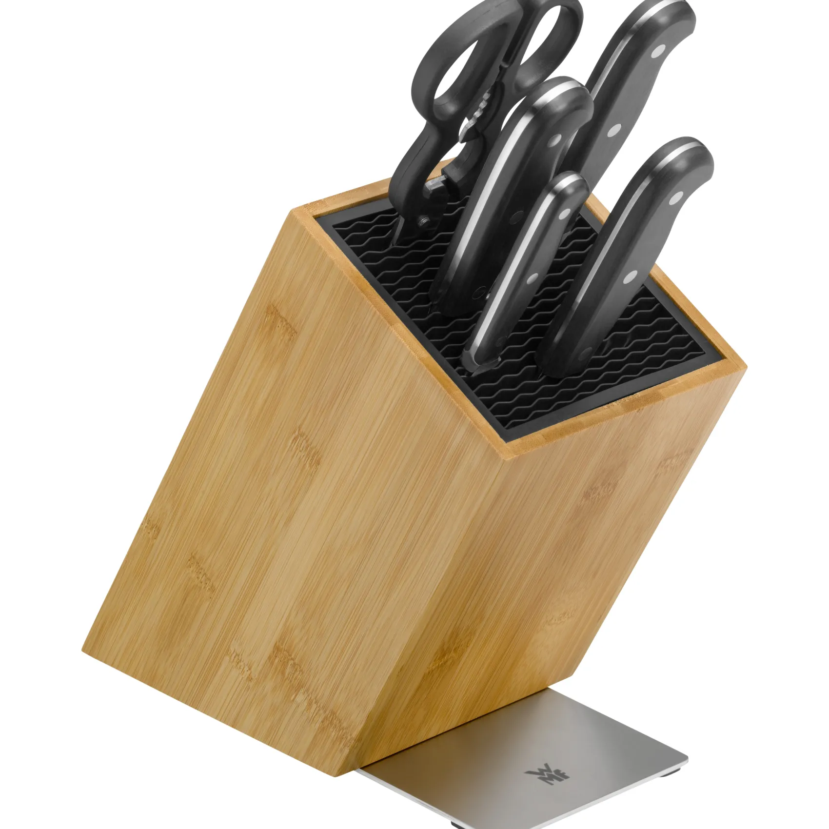 WMF Messerblöcke|Messersets|Spitzenklasse Plus Messer-Vorteils-Set* mit FlexTec Messerblock für die asiatische Küche, 6-teilig