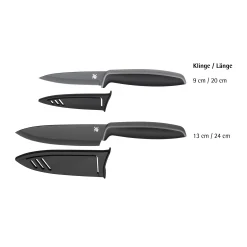 WMF Messersets|Touch Messer-Set, 2-teilig, Schwarz
