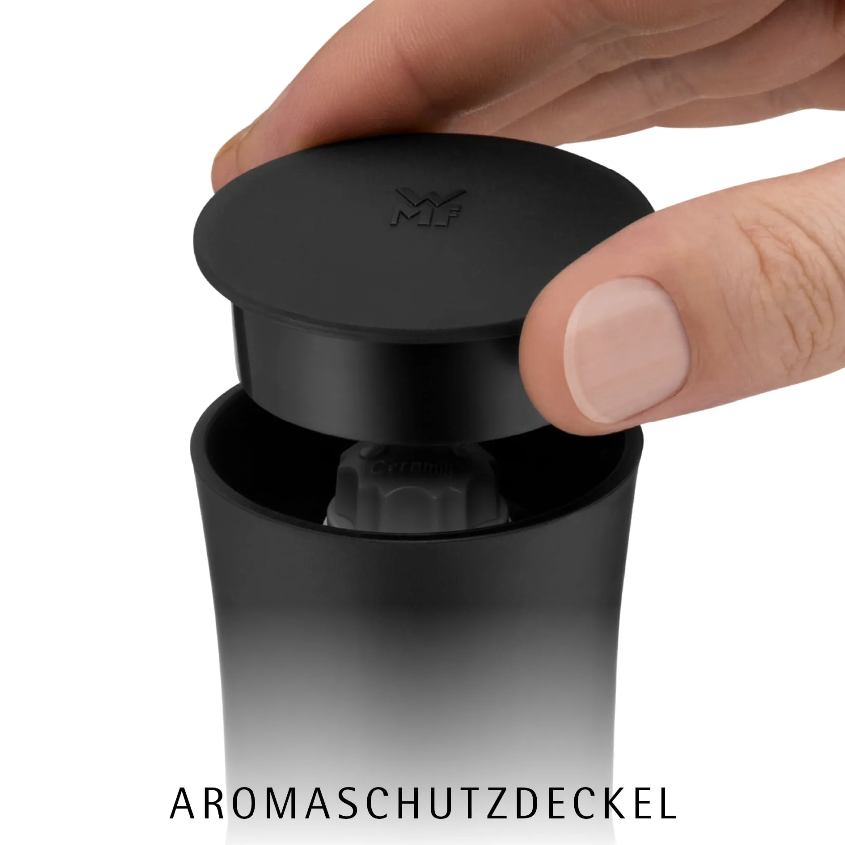 WMF Salz- & Pfeffermühlen|Gewürzmühlen|Trend Gewürzmühle, Schwarz