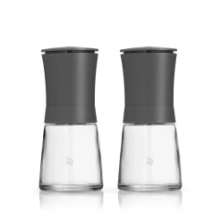 WMF Salz- & Pfeffermühlen|Gewürzmühlen|Trend Gewürzmühlen-Set, 2-teilig, grau