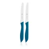 WMF Weitere Küchenmesser|Käsemesser|Vespermesser-Set, 2-teilig, Blau